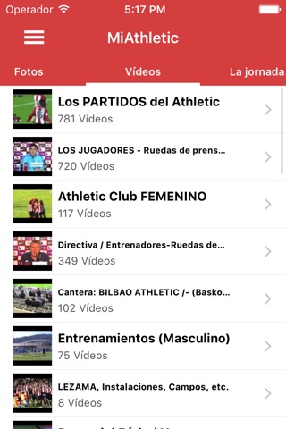 Miathletic - "para fans del Athletic de Bilbao" screenshot 4