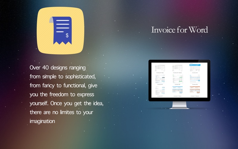 Invoice Design - Invoice Templates for Word thumbnail 3