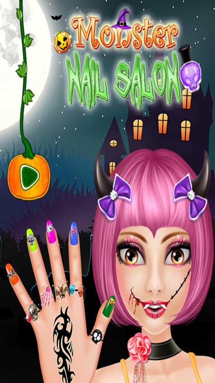 Halloween Monster Nail Salon for Girls and Kids