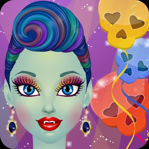 Monster Girl Prom - Kids Makeup & Dressup Makeover Icon