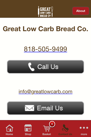 Great Low Carb Bread Company Shopping App screenshot 3