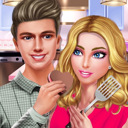 Lover Sweet Romance: Couple Cooking Night Salon Icon