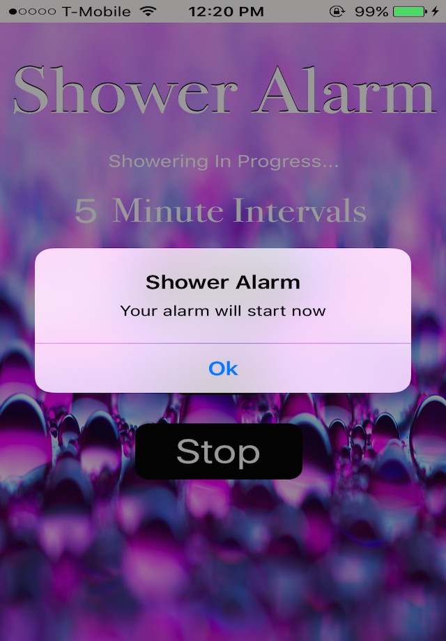 Shower Alarm screenshot 2