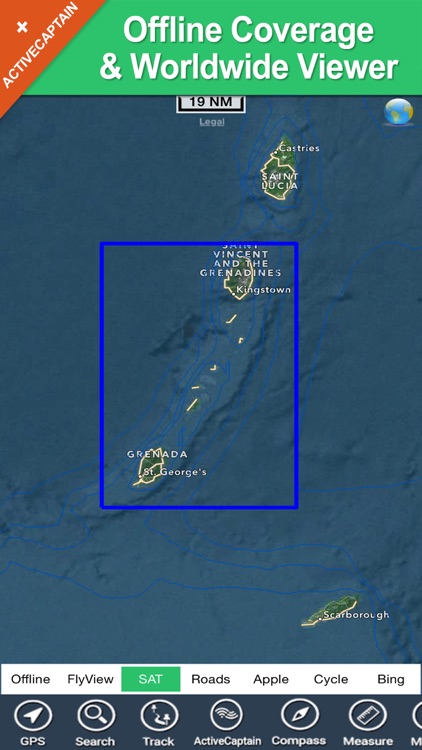 Grenadines & Grenada HD - GPS Map Navigator screenshot-4