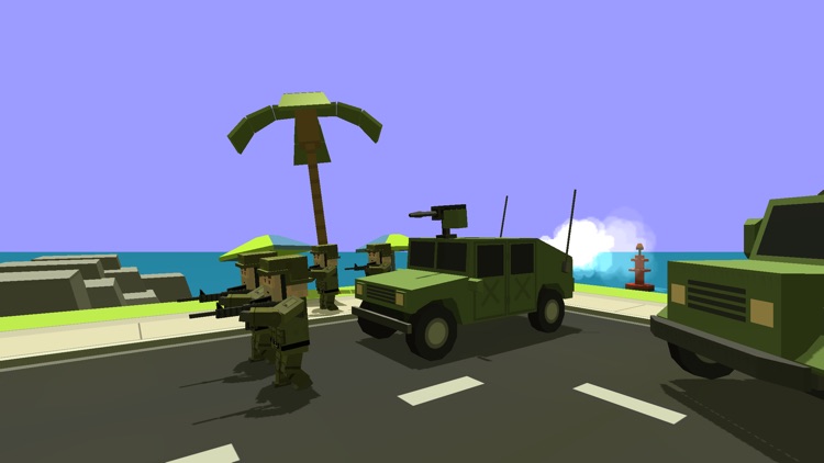 Blocky Army - Moving Tower Defense