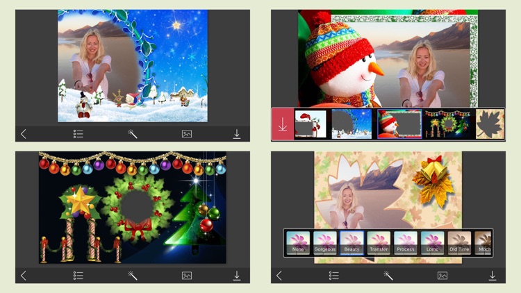 Christmas Colorful Frames screenshot-3