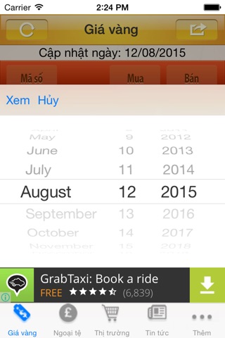 Giá Vàng - tra cứu thông tin, cập nhật miễn phí screenshot 2