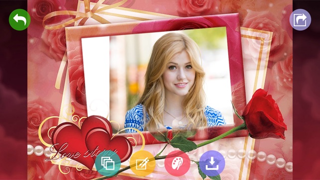 Sweet Love Photo Frames & Photo Editor(圖2)-速報App