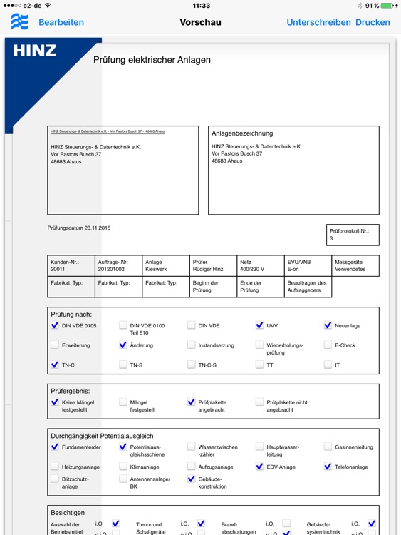 MEiAPPS Prüf- Protokoll