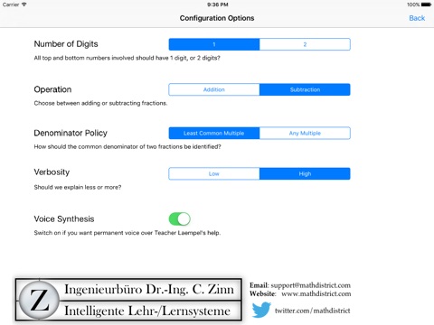 Lehrer Lämpel: Fractions screenshot 2