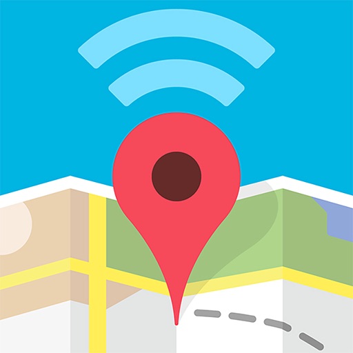 Wifimaps offline - hotspots anywhere & offline map Icon