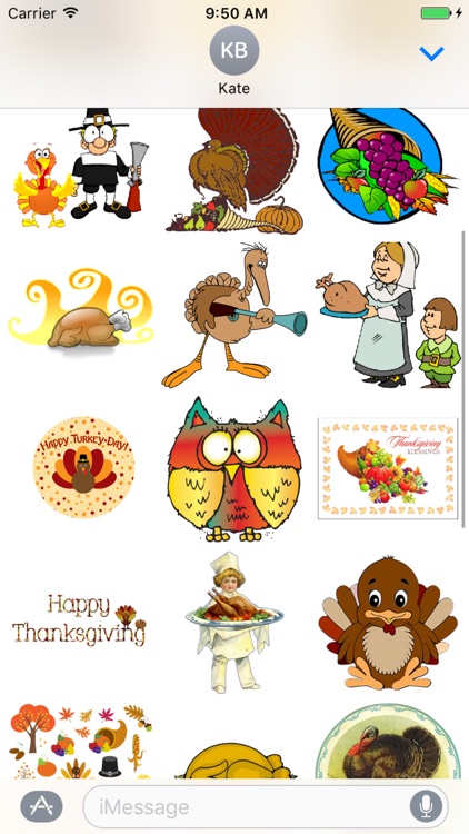 Thanksgiving Sticker Fun