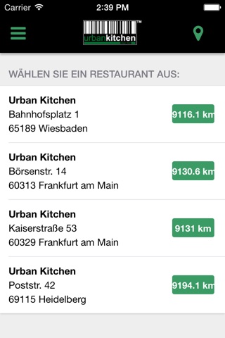 urban kitchen screenshot 4
