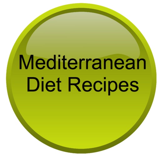 Mediterranean Diet Recipes, Food and Meal Plan Icon