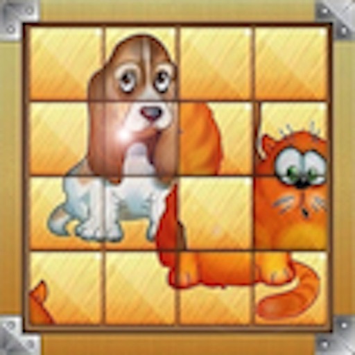 SlidingPuzzle-Free Slide 'em Free Fun addictive Tile Puzzle Game! icon