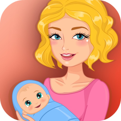 Pregnant Princess Childbirth Care—Welcome Newborn&Perfect Family Icon