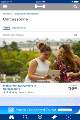 Carcassonne Hotels + Compare and Booking Hotel for Tonight with map and travel tour screenshot 2
