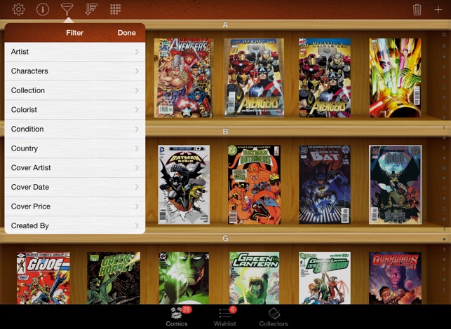 Comic Book Collectors for iPad(圖4)-速報App