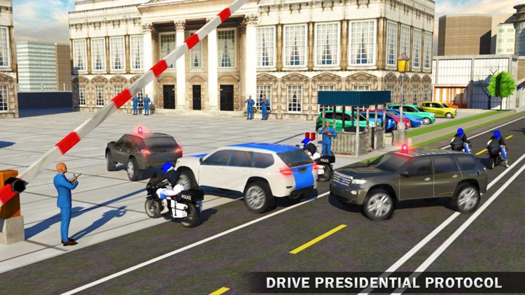 Mr. President Escort: Elevated Car Driving Sim PRO screenshot-4