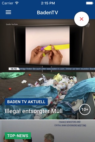 Baden TV screenshot 2
