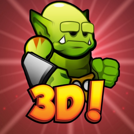 Angry Monsters 3D! iOS App