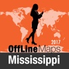 Mississippi Offline Map and Travel Trip Guide