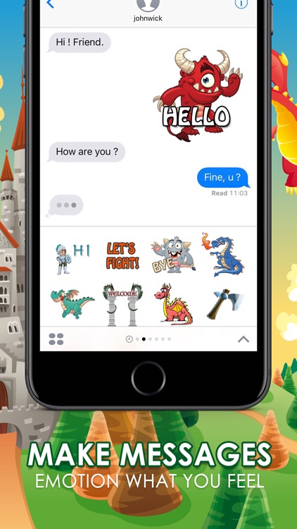 Dragon Emoji Stickers Keyboard Themes ChatStick