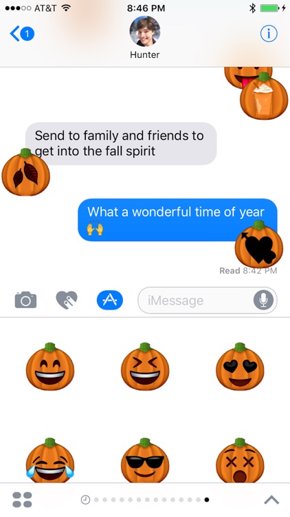 Halloween Pumpkin Stickers
