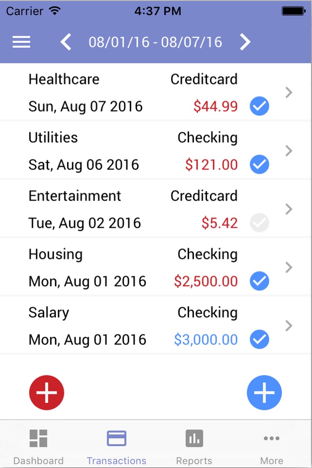 Spending Pro:Expense vs Income screenshot 2