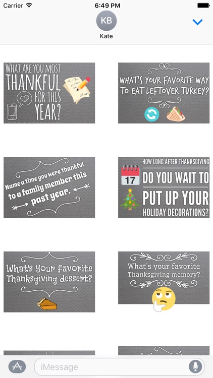 GladLibs: Thanksgiving Prompts