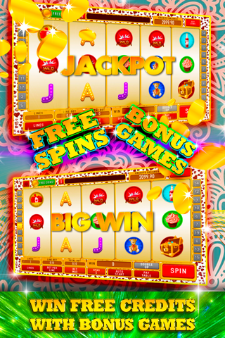 Hot Love Story Slot Machine: Be a casino cupid and win amazing gold wins screenshot 2