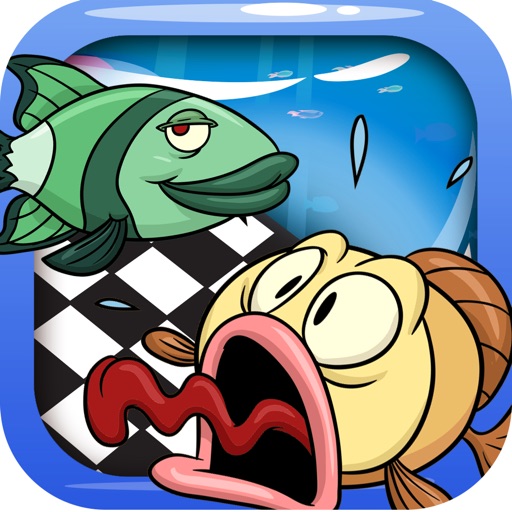 Draughts Games in Sea Animals Themes Pro icon