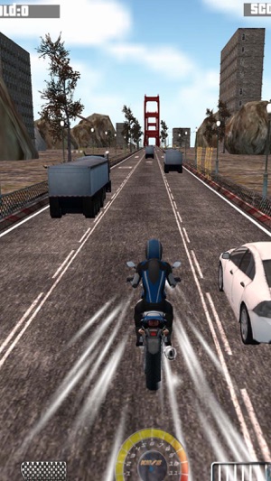 3D Motorcycle Drive Challenge