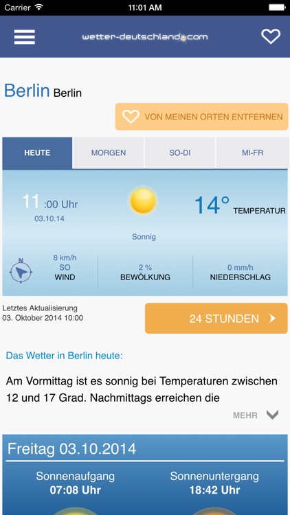 Wetter DE