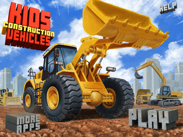 Kids Vehicles: Construction HD for iPad(圖5)-速報App