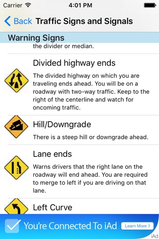 Michigan Driver License Test Prep screenshot 4