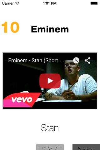 Top Tens - Singles screenshot 2