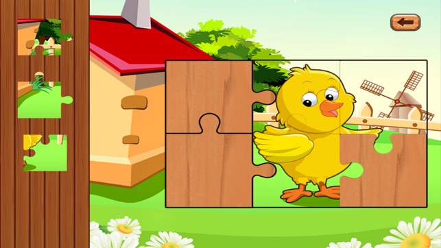 Farm baby games and animal puzzles for k