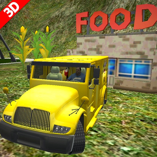 3D Truck Home Delivery Simulator Pro icon