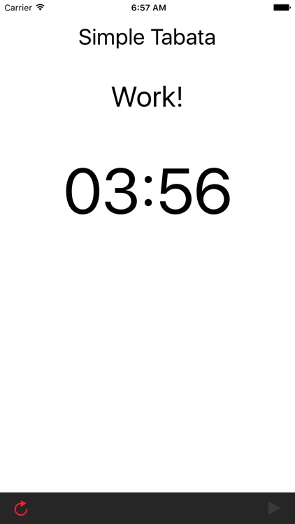 Simple Tabata Timer
