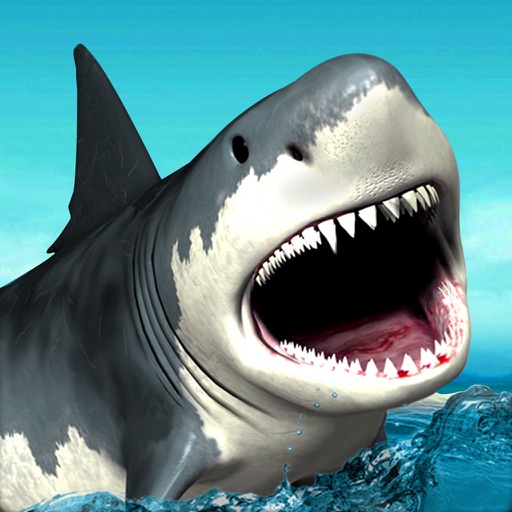 Ferocious Shark attack- crazy aquatic adventure Icon