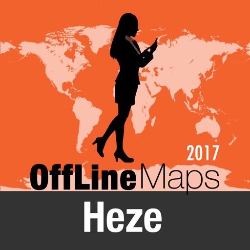 Heze Offline Map and Travel Trip Guide icon