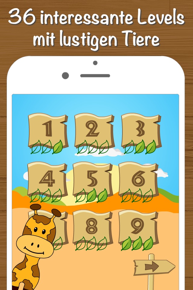 Safari Math Free - Addition and Subtraction game for kids screenshot 3
