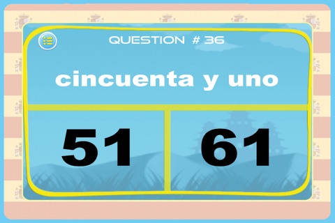 Flashcards and Games Of Number 1-100 Español screenshot 4