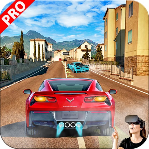 VR - Crazy Car Racer : Traffic Racing Pro icon