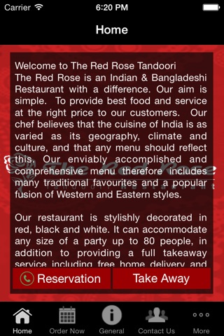 Red Rose Tandoori Restaurant screenshot 2