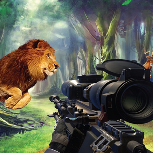Wild Lion Hunting Challenge - Save Jungle Animals Icon