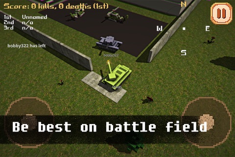 Pixel Blitz Tank Online - Full screenshot 4