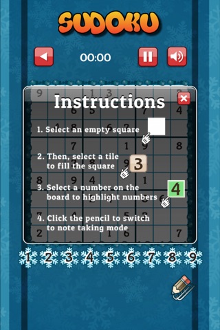Sudoku Winter - Iced challenges screenshot 2