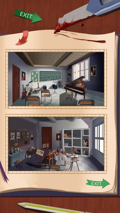 Escape The Rooms:Horror High School Escape Games screenshot 2